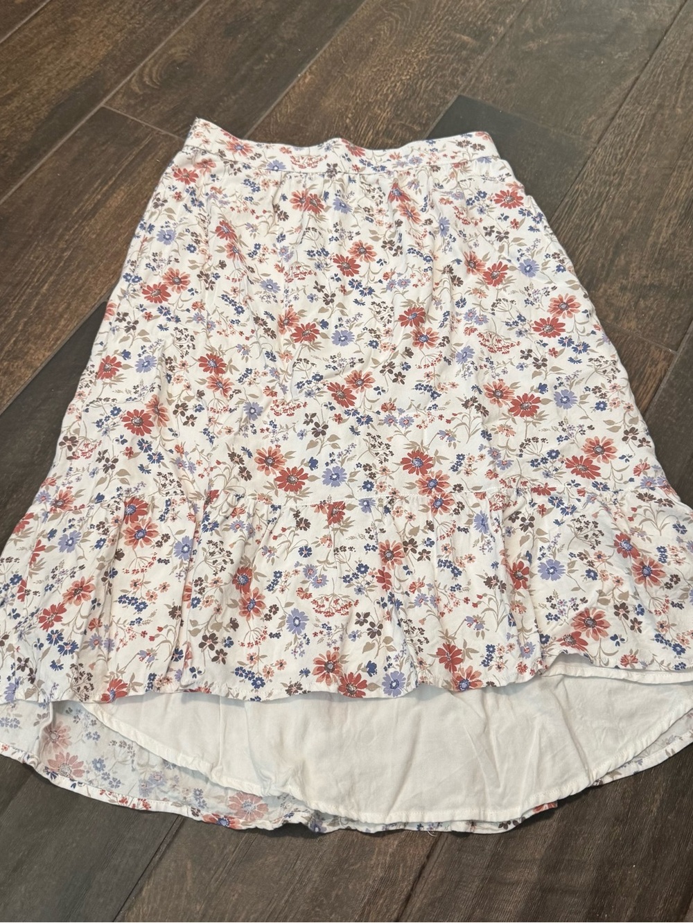 NWOT Abercrombie Kids Hi-Lo Tiered Skirt